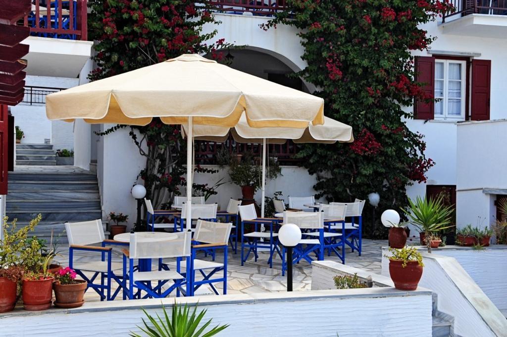 Akrogiali Hotel Agios Sostis  Ngoại thất bức ảnh