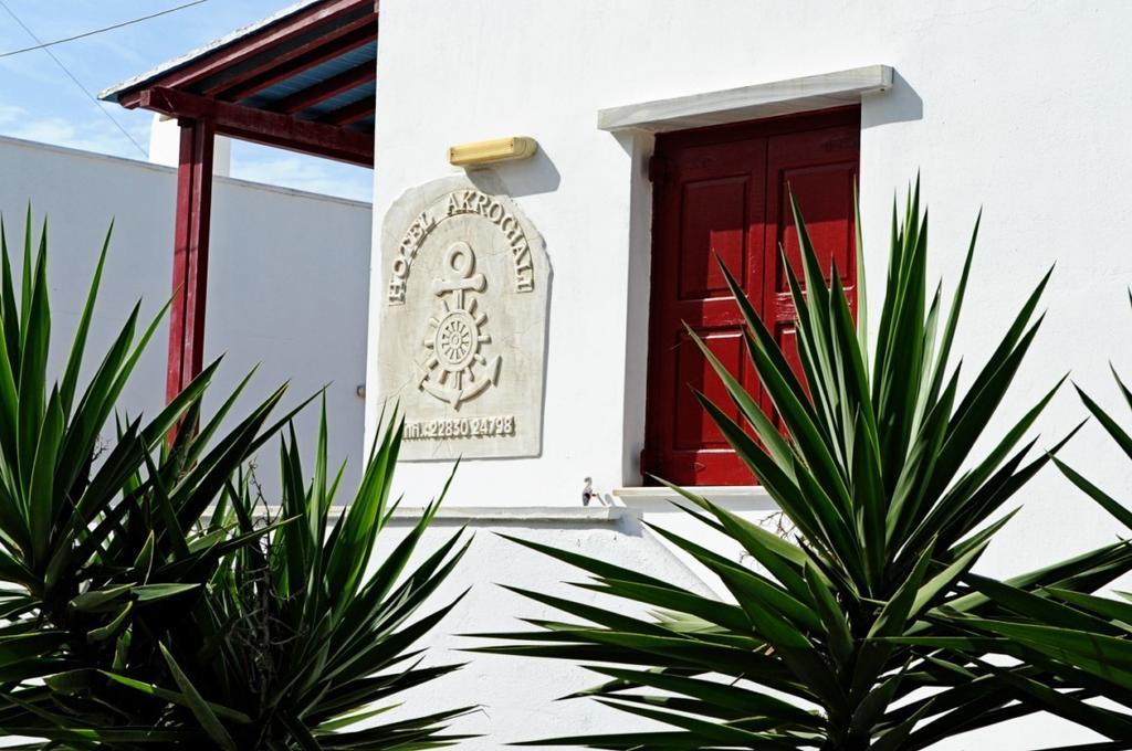 Akrogiali Hotel Agios Sostis  Ngoại thất bức ảnh